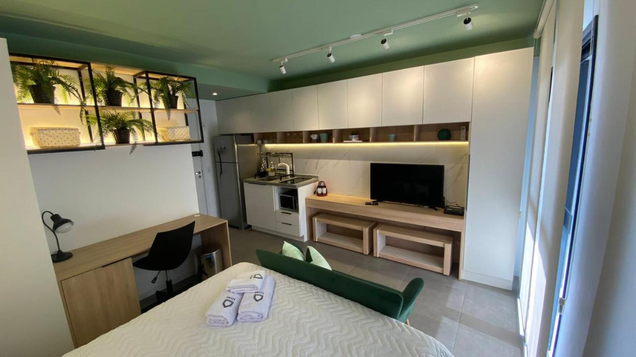 Apartamento Para Renovar As Energias - Cama Queen サンパウロ エクステリア 写真