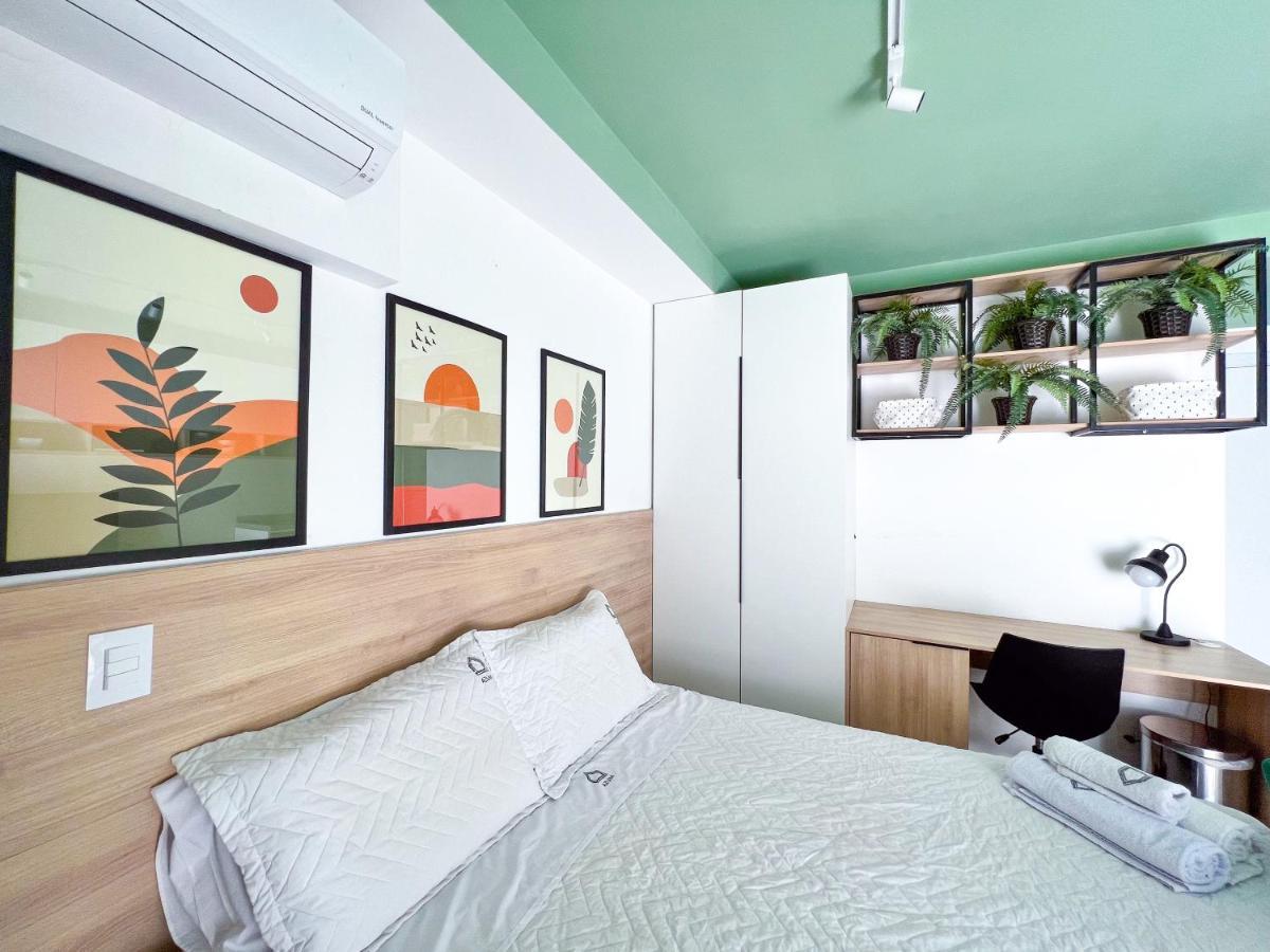 Apartamento Para Renovar As Energias - Cama Queen サンパウロ エクステリア 写真