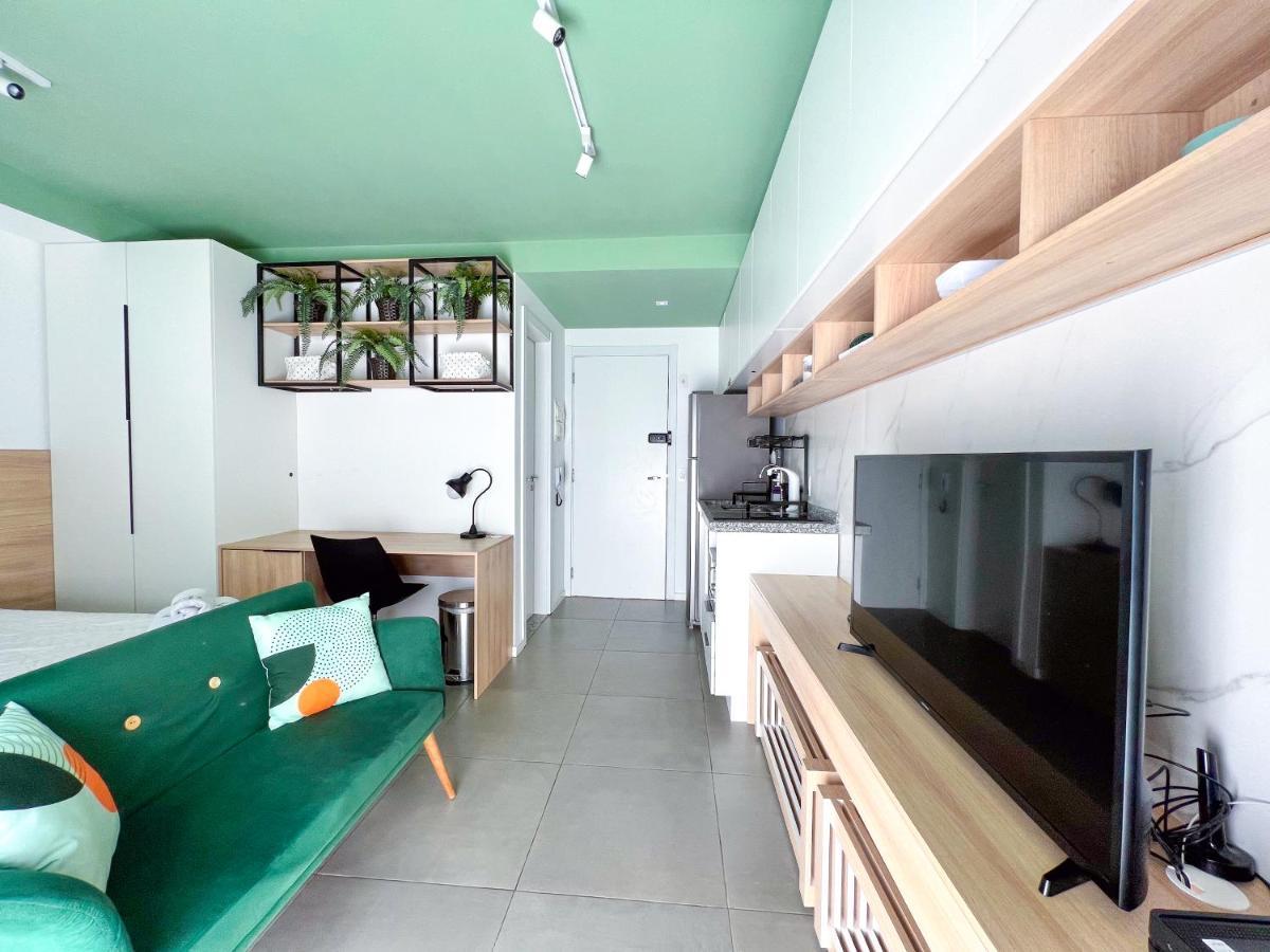 Apartamento Para Renovar As Energias - Cama Queen サンパウロ エクステリア 写真